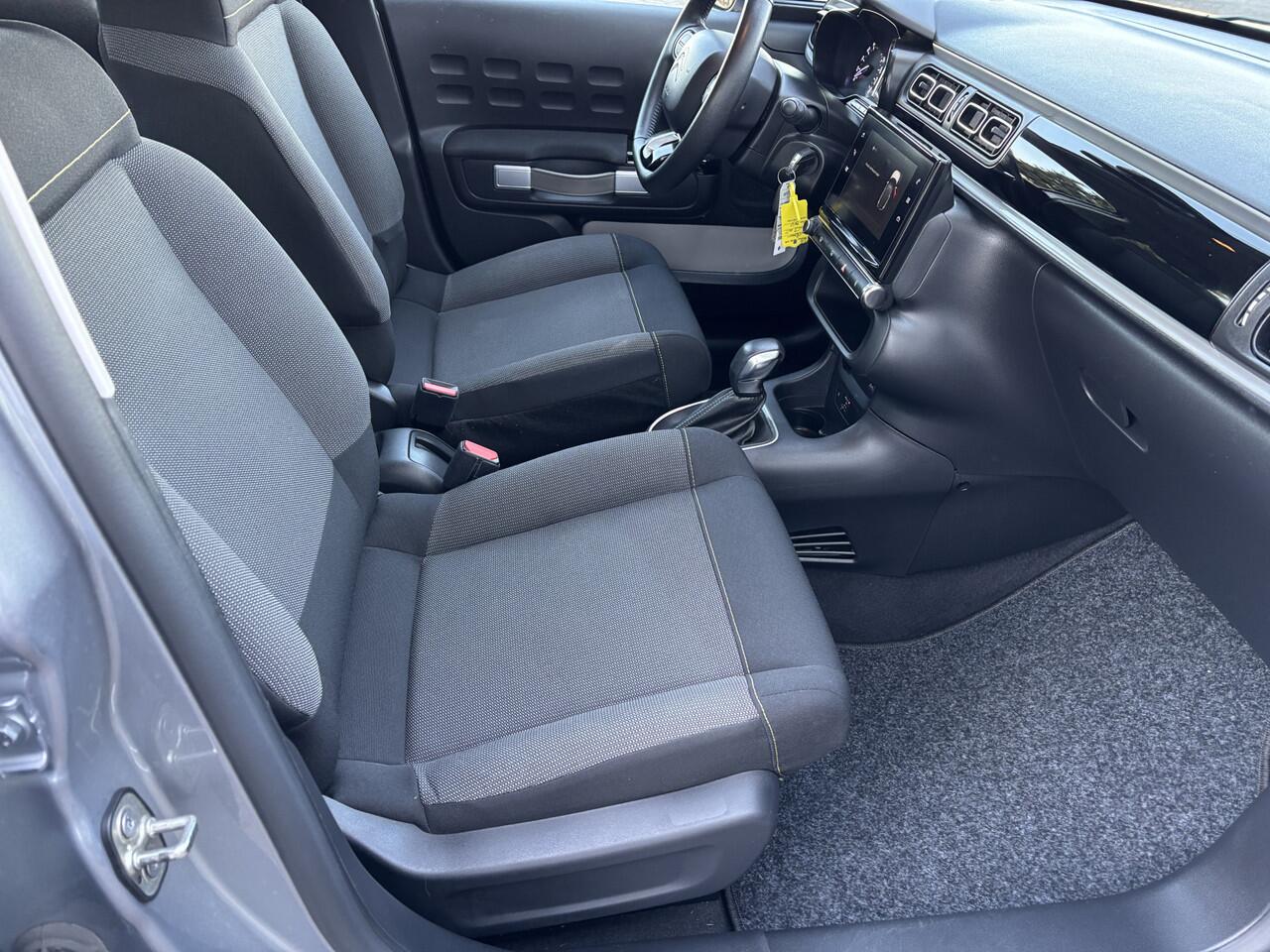 Citroen C3 1.2 PureTech Shine AUTOMAAT [ Fm navi,camera,ecc,cruise,17``lmv ]