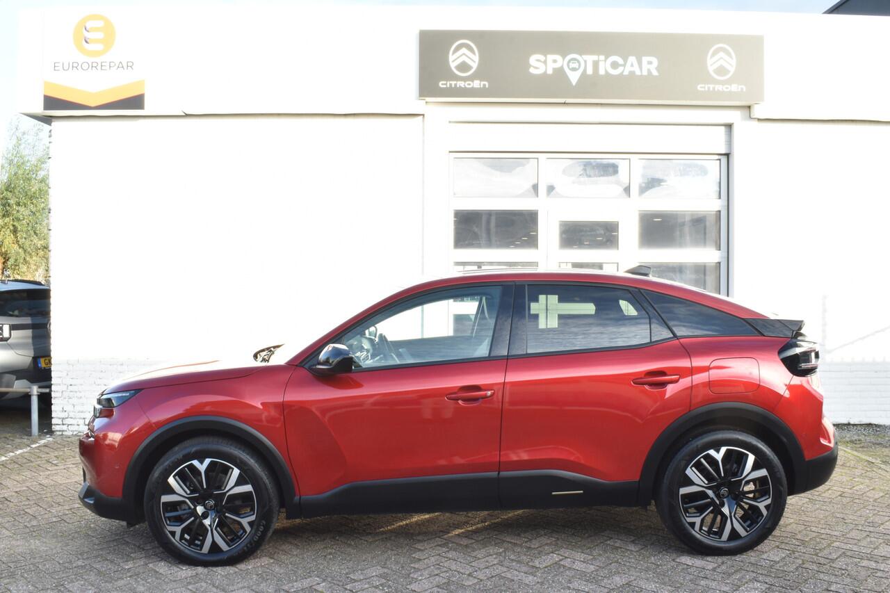 Citroen C4 Hybrid 136 DSC-6 Automaat Max | Leder | Navigatie | Camera V+A | Carplay & Android Auto 8 jaar Citroen We Care garantie |