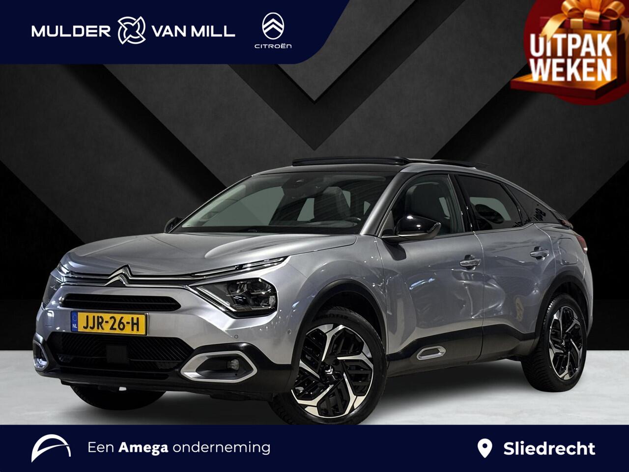 Citroen C4 Shine Pack 1.2 Turbo 130pk EAT8 | SCHUIF/KANTELDAK | NAVI | STOEL+STUURVERW. | CAMERA | LEDER | ADAPTIVE CRUISE | DODEHOEKBEW. |
