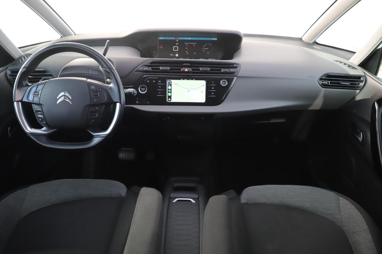 Citroen C4 SpaceTourer 1.2 PureTech Business 131PK Trekhaak Keyless 17 inch LMV Navigatie Achteruitrijcamera Stoelverwarming Adaptive Cruise Carplay Android