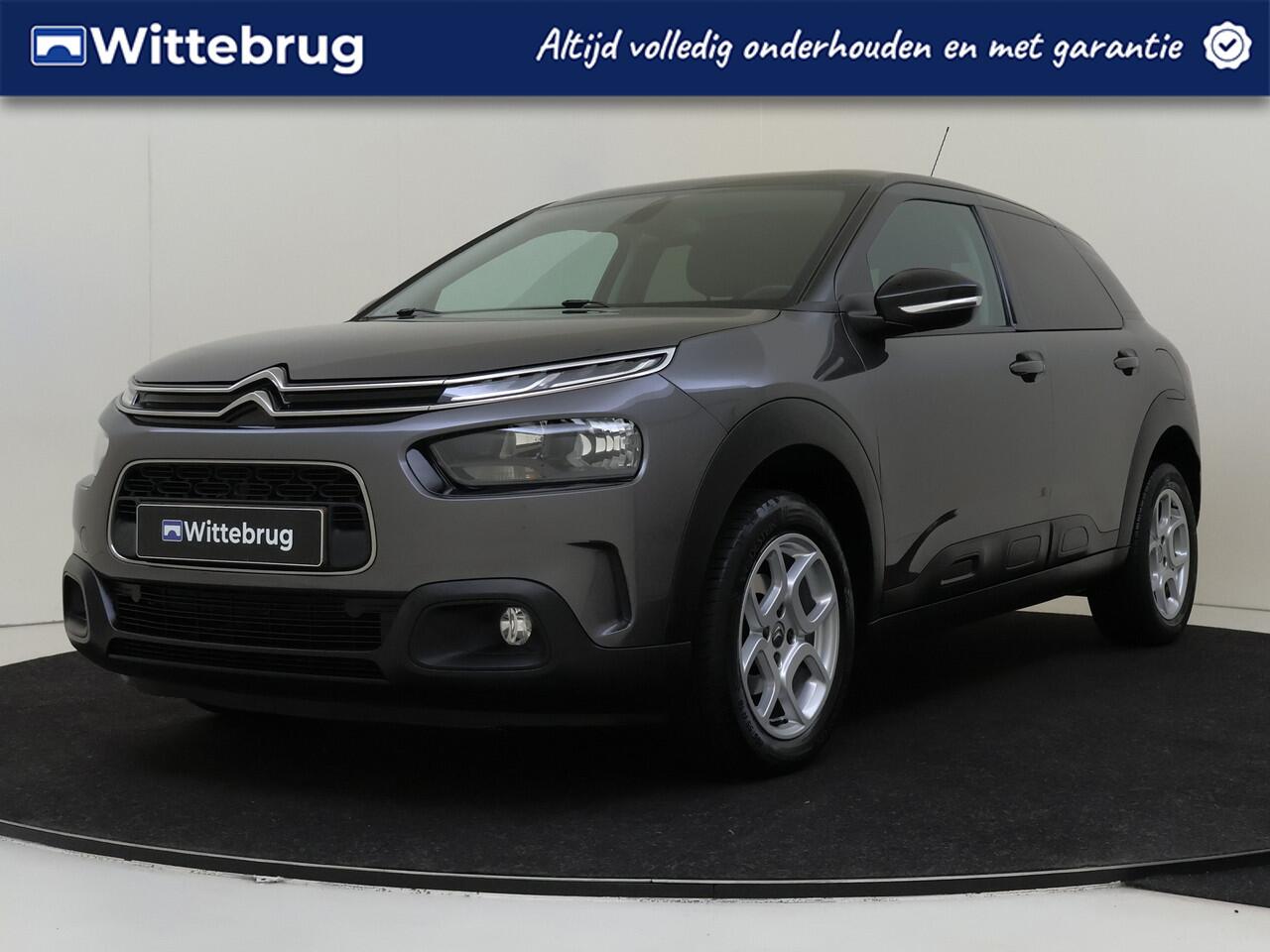 Citroen C4 CACTUS 1.2 PureTech Feel | Verstelbare lendensteunen | Remote services | Parkeersensoren | Lederen stuur |