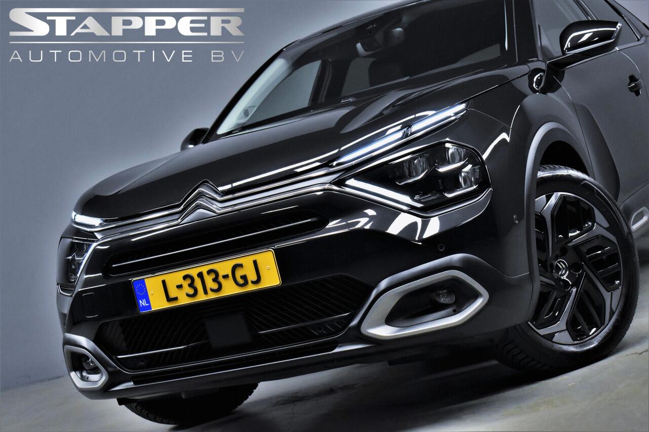 Citroen C4 1.2 131pk Automaat Puretech Shine Org.NL CarPlay/Massage/Head-up/360Camera/Keyless/Leer/Stoelverw.,/Led/Lmv18''