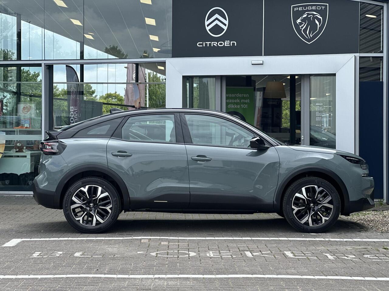 Citroen C4 1.2 Hybrid 145pk Business | Voorruit-/Stoelverwarming | Comfort Seats | PHC vering | Adaptive Cruise Control | Climate Control | Parkeercamera/-sensoren | Apple Carplay/Android Auto | Full LED | Dodehoekdetectie | Navigatie |