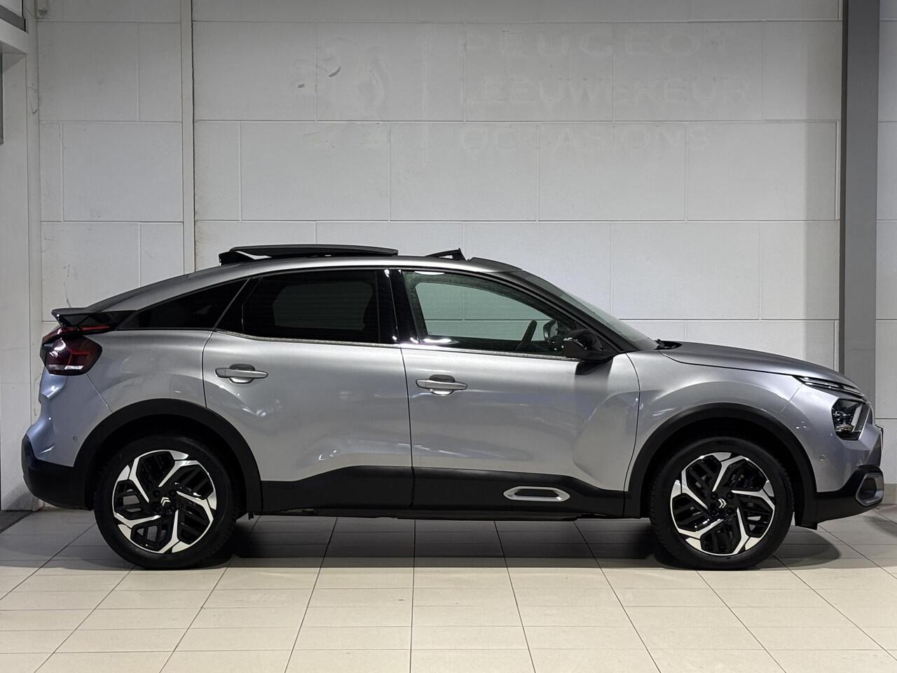 Citroen C4 Shine Pack 1.2 Turbo 130pk EAT8 | SCHUIF/KANTELDAK | NAVI | STOEL+STUURVERW. | CAMERA | LEDER | ADAPTIVE CRUISE | DODEHOEKBEW. | MAX