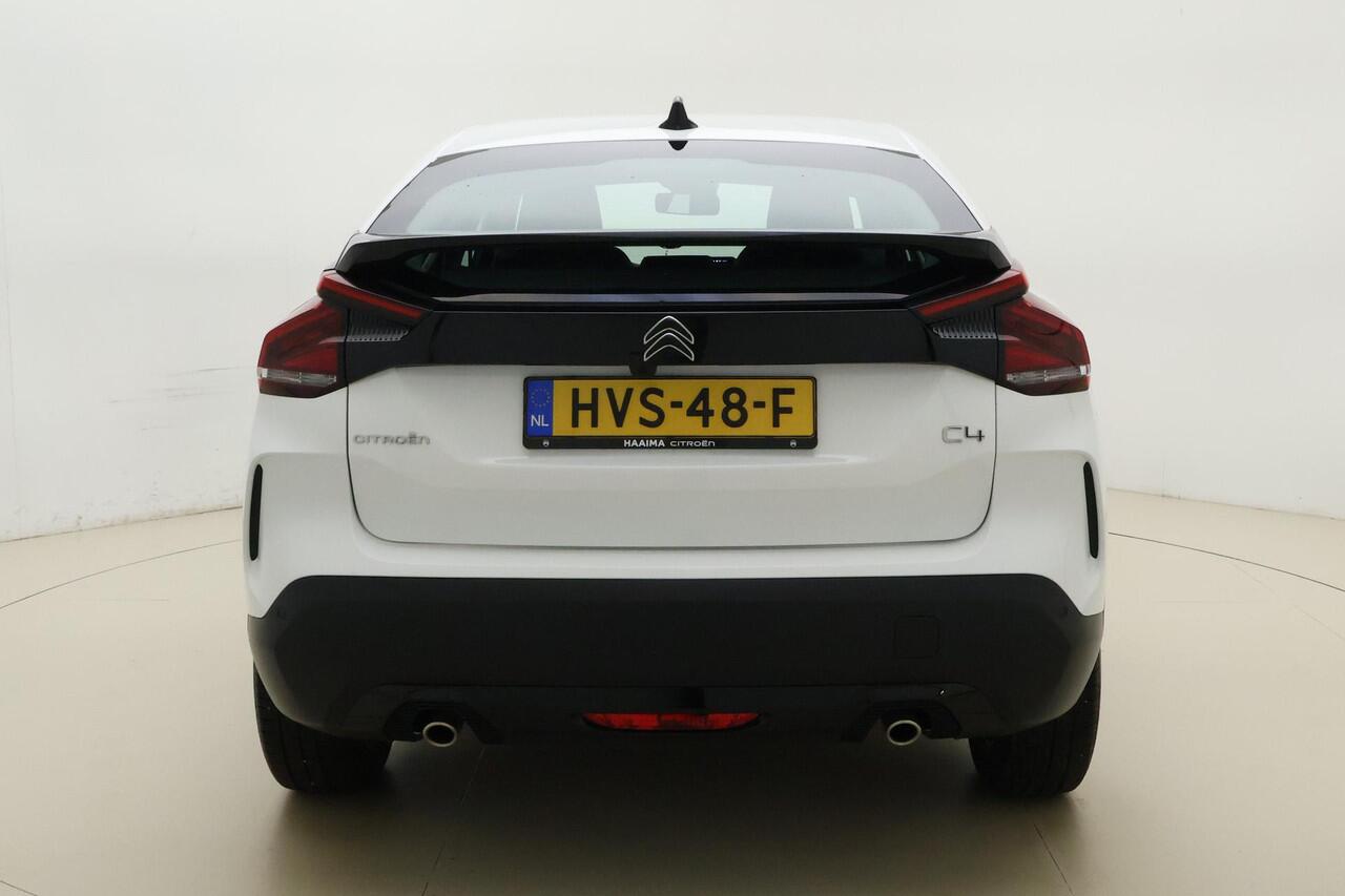 Citroen C4 1.2 Hybrid 136pk Plus Automaat | Navigatie | Climate control | Camera | Lichtmetalen velgen | Cruise control | Bluetooth