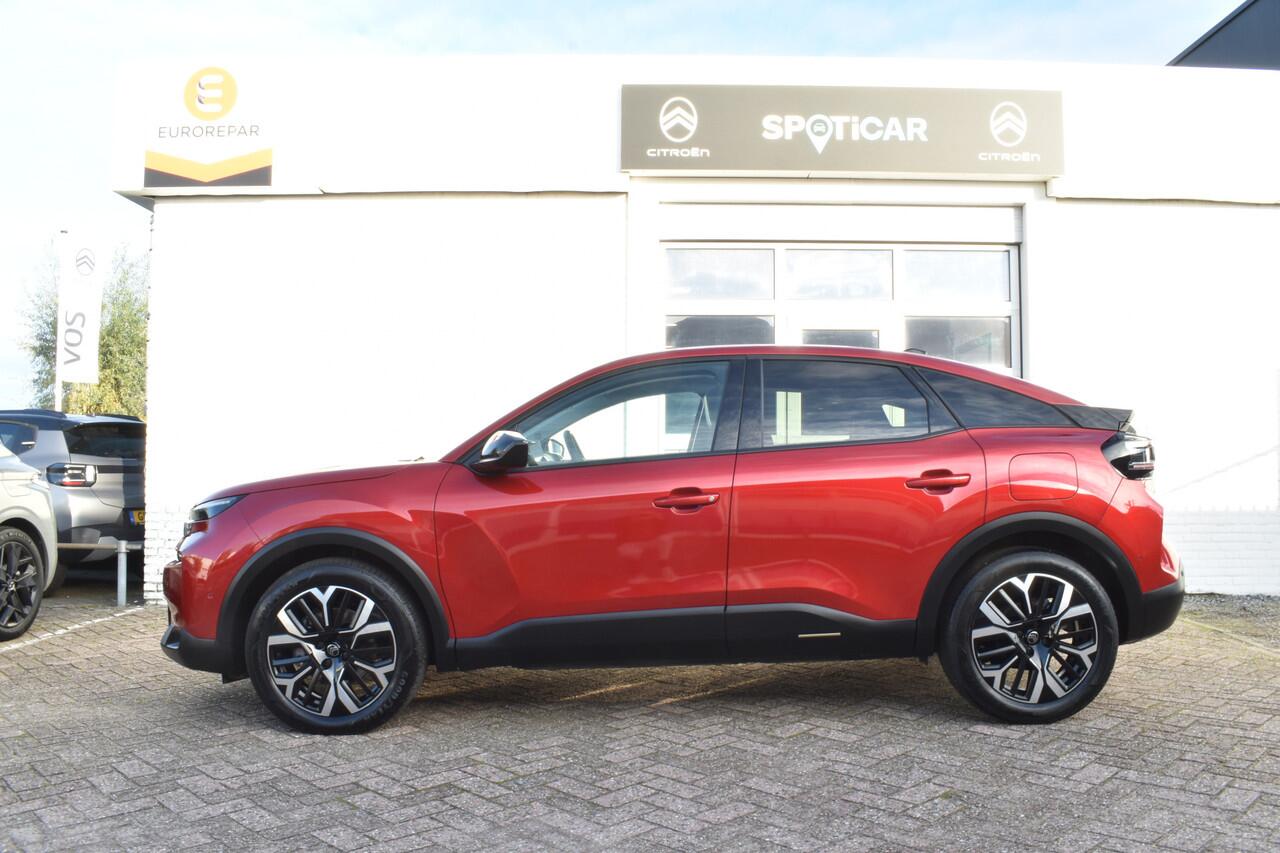 Citroen C4 Hybrid 136 DSC-6 Automaat Max | Leder | Navigatie | Camera V+A | Carplay & Android Auto 8 jaar Citroen We Care garantie |