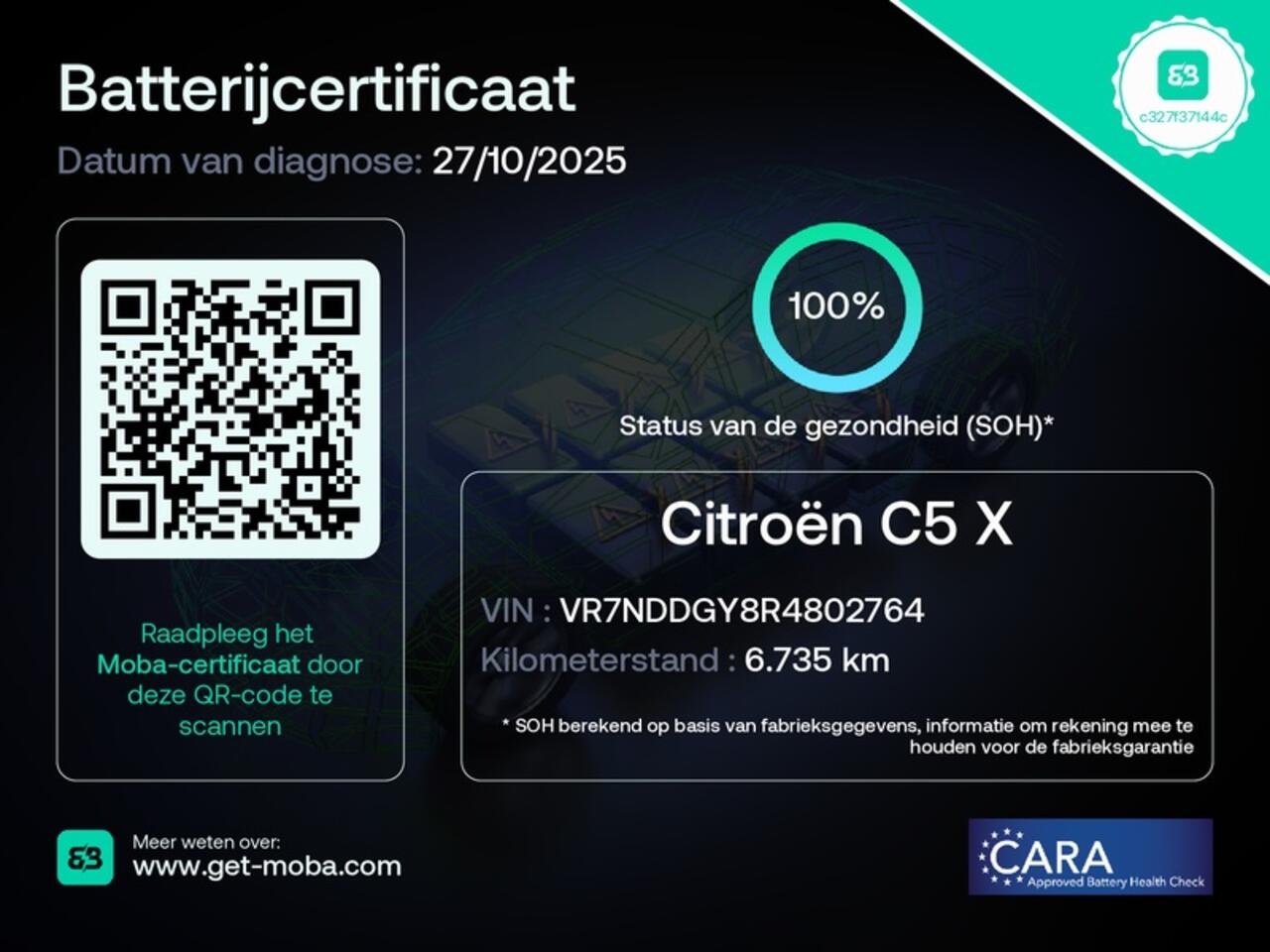 Citroen C5 X Plug-in Hybrid 225 EAT8 Automaat Max | Leder | Panorama dak | Navi | Pack Hifi | Elec. achterklep | 8 Jaar Citroen We care garantie