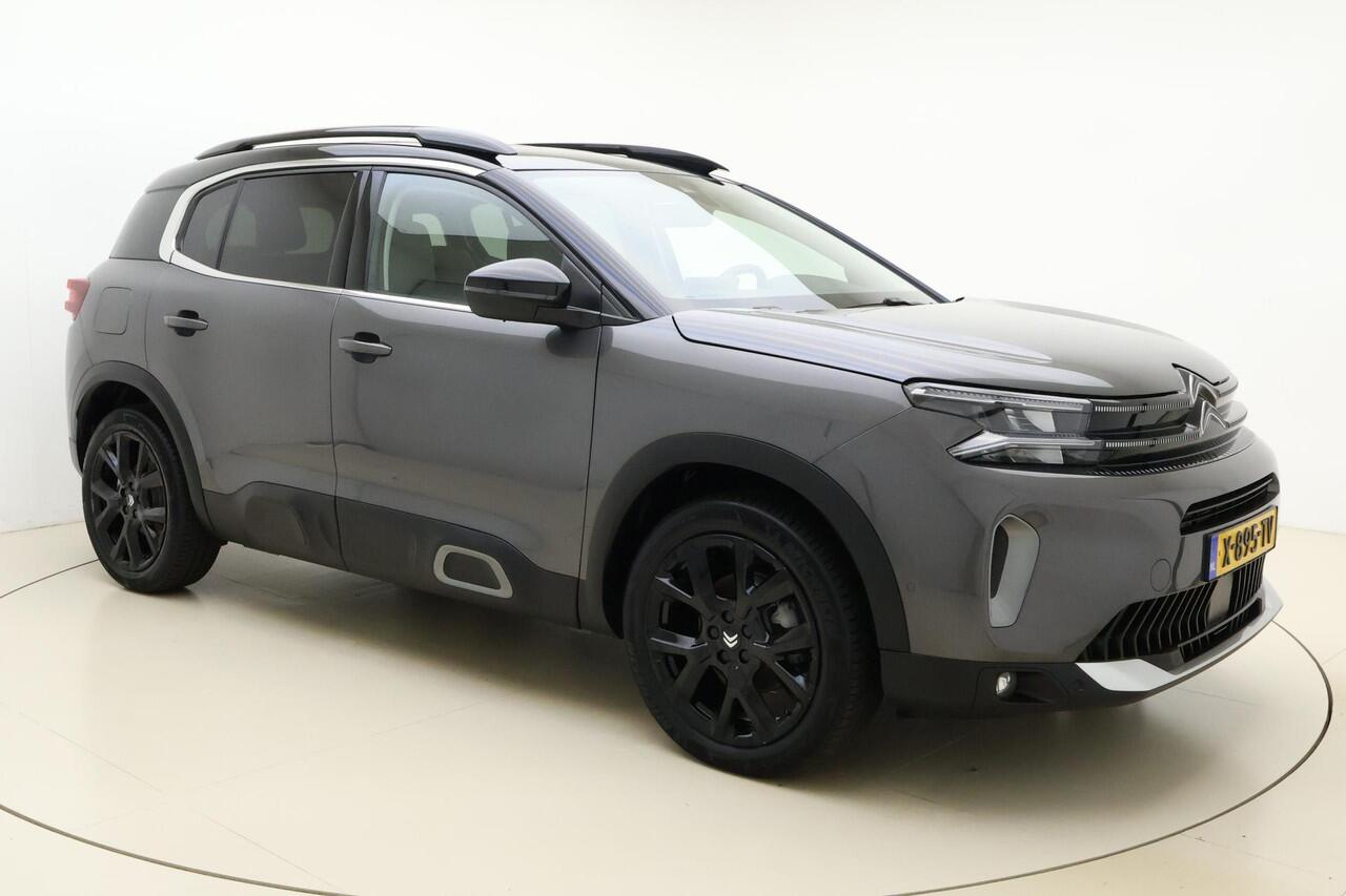 Citroen C5 Aircross 1.2 Hybrid 136 ë-Series Automaat | Navigatie | Stoelverwarming | Climate control | Zwart dak | Lichtmetalen velgen Black | Zwart dak