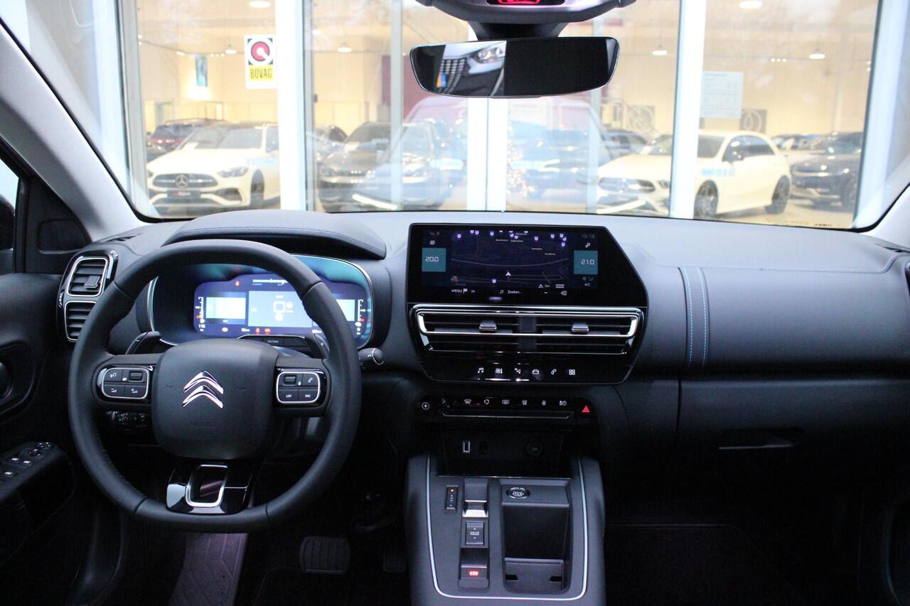 Citroen C5 Aircross 1.6 225PK Plug-in Hybrid FEEL | NAVIGATIE | ACHTERUITRIJ CAMERA | DODEHOEKDETECTIE | APPLE CARPLAY/ANDROID AUTO | CLIMATE CONTROL | DAB RADIO | ADAPTIVE CRUISE CONTROL | VERSTELBARE ACHTERSTOELEN | LANE-ASSIST |