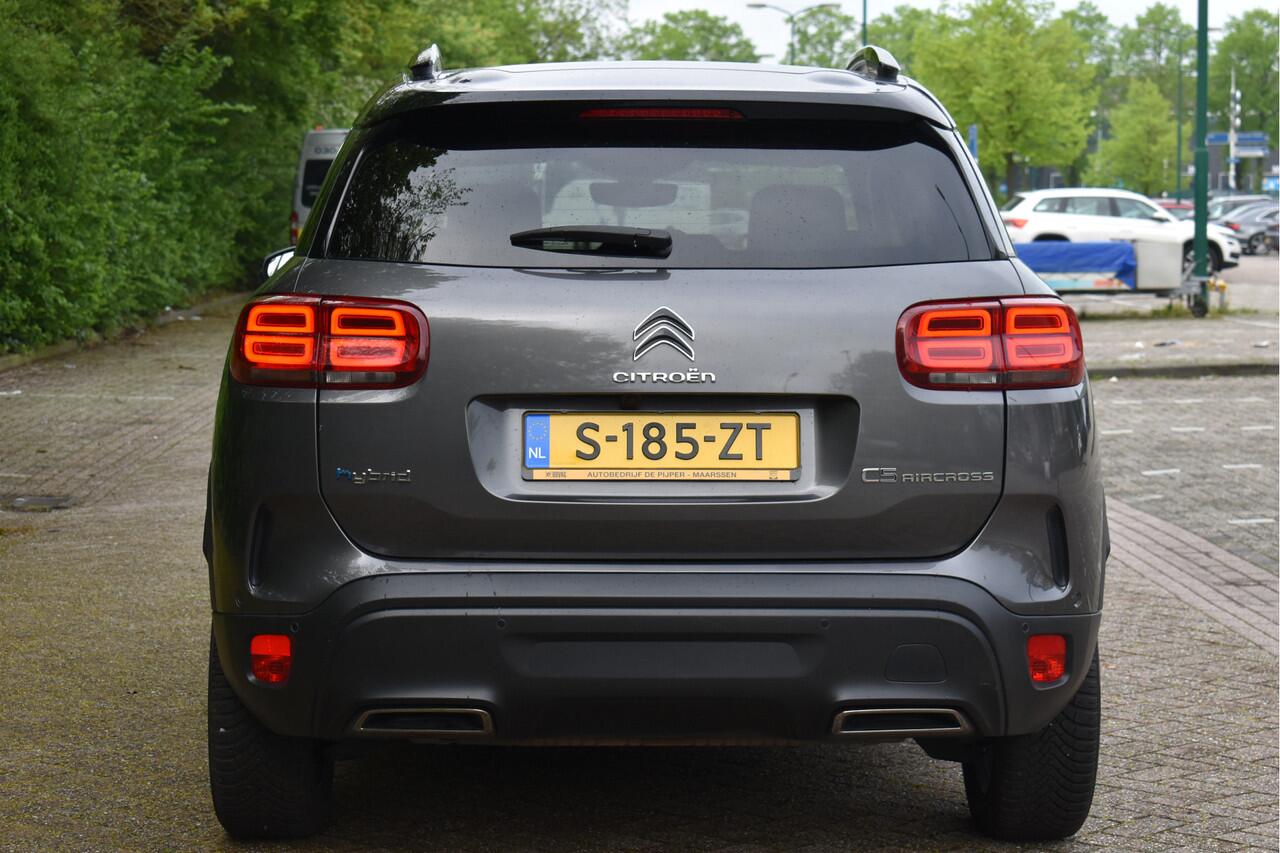 Citroen C5 AIRCROSS 1.6 HYBRID SHINE VOL, OPEN DAK, CAMERA, LEDER, STOELVERW, KEYLESS, CARPLAY, FULL LED, LM-VELGEN 19"