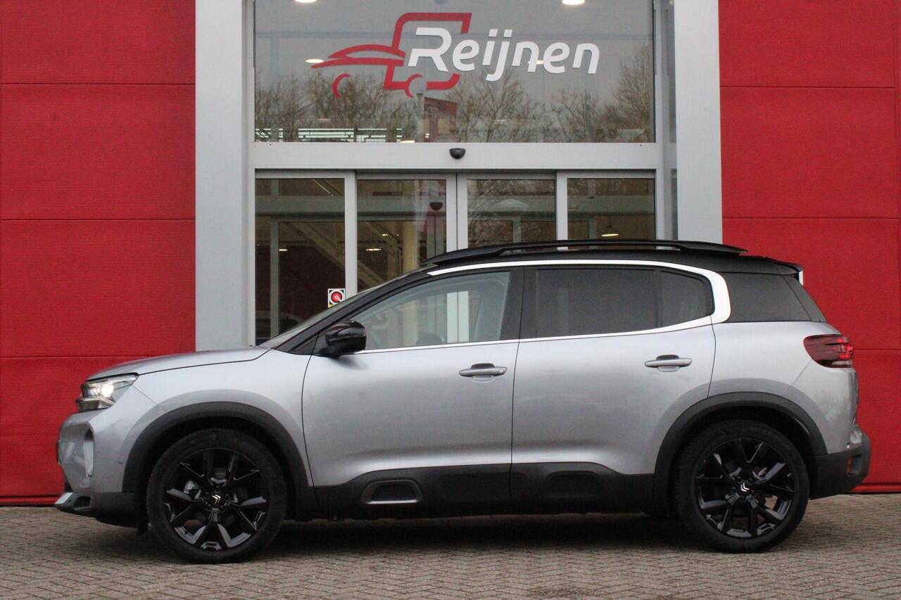 Citroen C5 Aircross 1.2 136PK AUTOMAAT Hybrid ë-SERIES | ELEKTRISCH BEDIENBARE BESTUURDERSSTOEL | APPLE CARPLAY/ANDROID AUTO | NAVIGATIE | FULL LED KOPLAMPEN | CLIMATE CONTROL | DAB+ RADIO | 19" LICHTMETALEN VELGEN | KEYLESS ENTRY/START | DODEHOEK DETECTIE | ADAPTIV