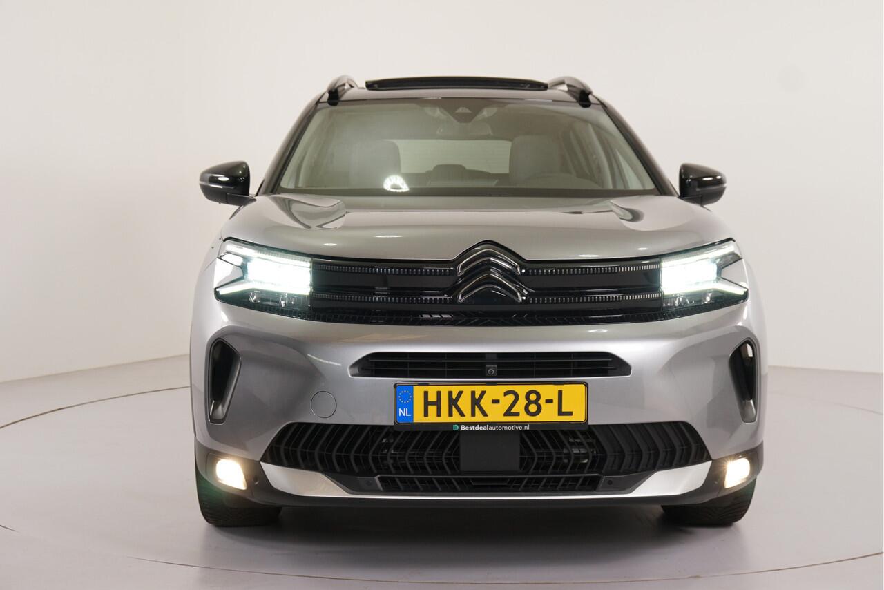 Citroen C5 Aircross 1.6 PHEV 225 pk | Pano | Leder | Adaptieve Cruise | Park assist | Rondomzicht camera |