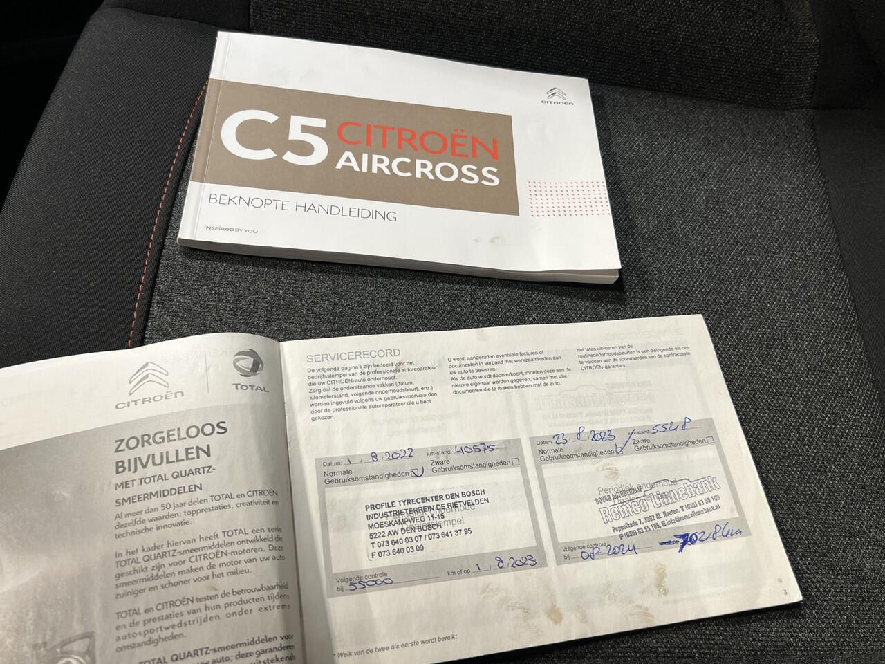 Citroen C5 Aircross 1.2 Turbo Business | Navigatie/Android/Apple Carplay | LM Velgen 18" | Voorstoelen Verwarmd | Achteruitrijcamera | Nieuwe Distributieriem! |