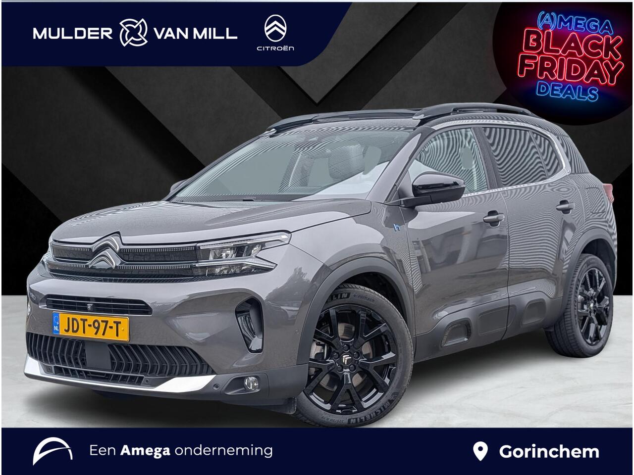 Citroen C5 Aircross Max 1.6 HYbrid PHEV 180pk e-EAT8 | TWO-TONE! | HANDSFREE A.KLEP | SCHUIF/KANTELDAK | ADAPTIVE CRUISE | 360° CAMERA | NAVI | DAB+