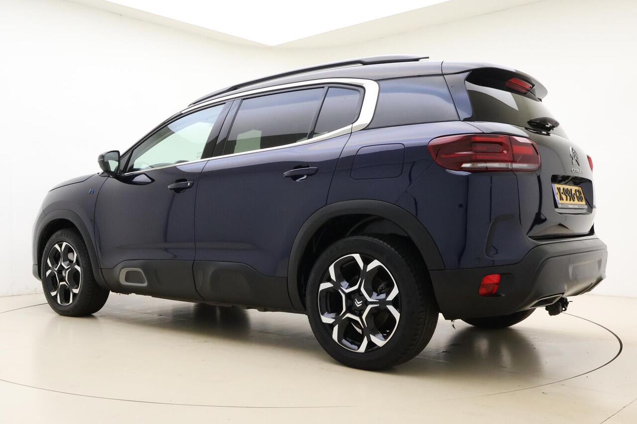 Citroen C5 Aircross 1.6 Plug-in Hybrid Max 180 PK | Automaat | Afneembare Trekhaak | Lederen Bekleding | Panorama Dak | Elektrisch verstelbare Stoelen | Cruise Control | Mirror Screen | Draadloze telefoonlader