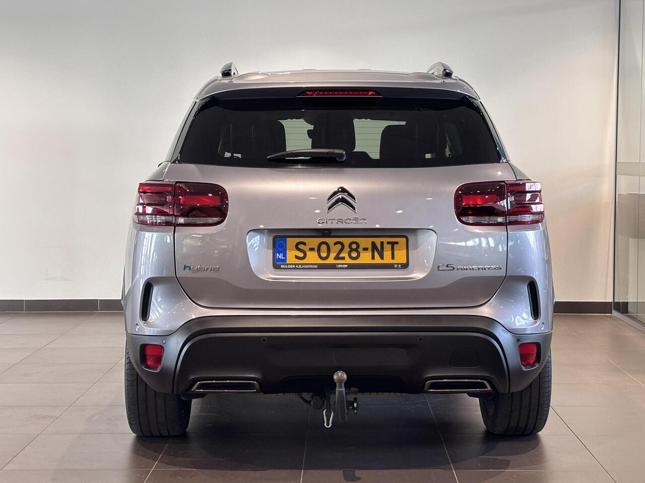 Citroen C5 Aircross Shine Pack 1.6 Hybrid 225pk e-EAT8 AUTOMAAT | HANDSFREE A.KLEP | TREKHAAK | ALCANTARA/LEDER | ADAPTIVE CRUISE | NAVI | CAMERA