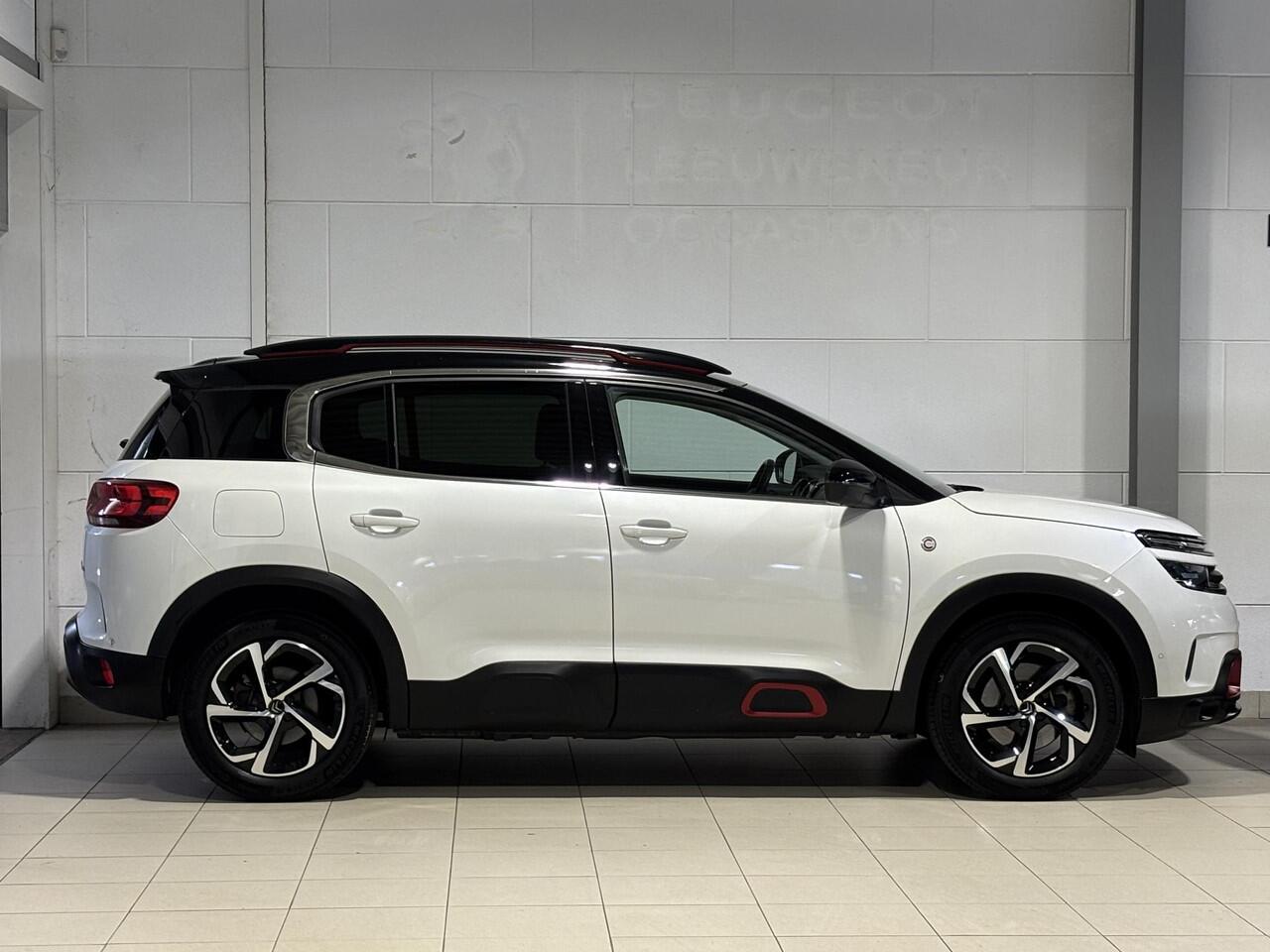 Citroen C5 Aircross C-Series Feel Pack 1.6 HYbrid PHEV 225pk e-EAT8 | TWO-TONE PARELMOER | NAVI | CAMERA | KEYLESS ENTRY | STOELVERW. | ADAPTIVE CRUISE | DODEHOEKBEW.