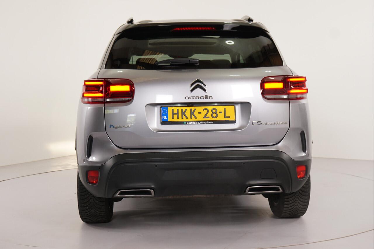 Citroen C5 Aircross 1.6 PHEV 225 pk | Pano | Leder | Adaptieve Cruise | Park assist | Rondomzicht camera |