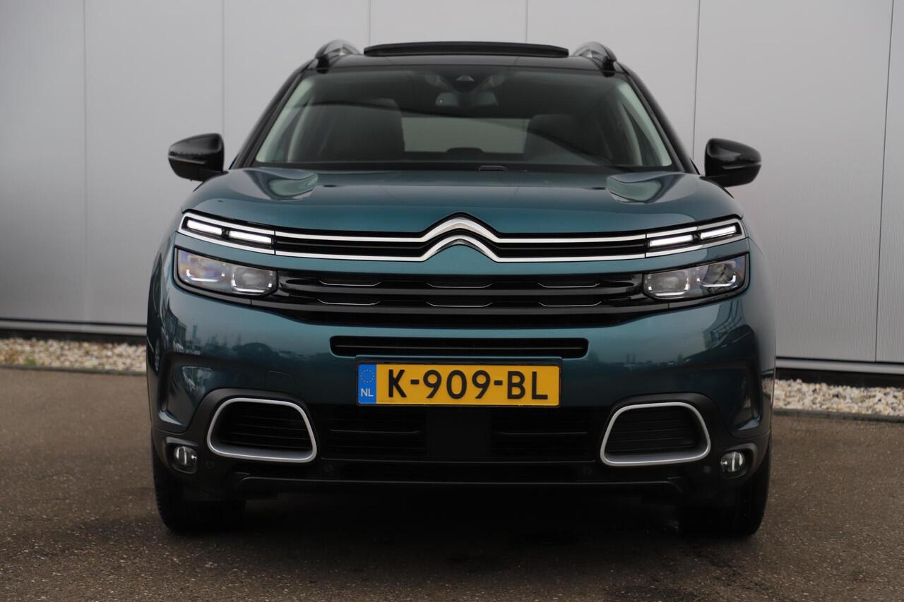 Citroen C5 Aircross 1.2 PureTech Business Plus 131PK Trekhaak Panoramadak 19 inch LMV Navigatie Achteruitrijcamera Adaptive Cruise Half Leder