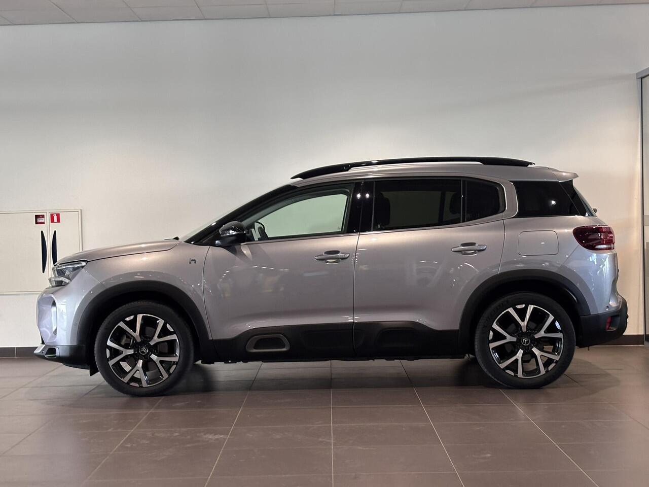 Citroen C5 Aircross Shine Pack 1.6 Hybrid 225pk e-EAT8 AUTOMAAT | HANDSFREE A.KLEP | TREKHAAK | ALCANTARA/LEDER | ADAPTIVE CRUISE | NAVI | CAMERA