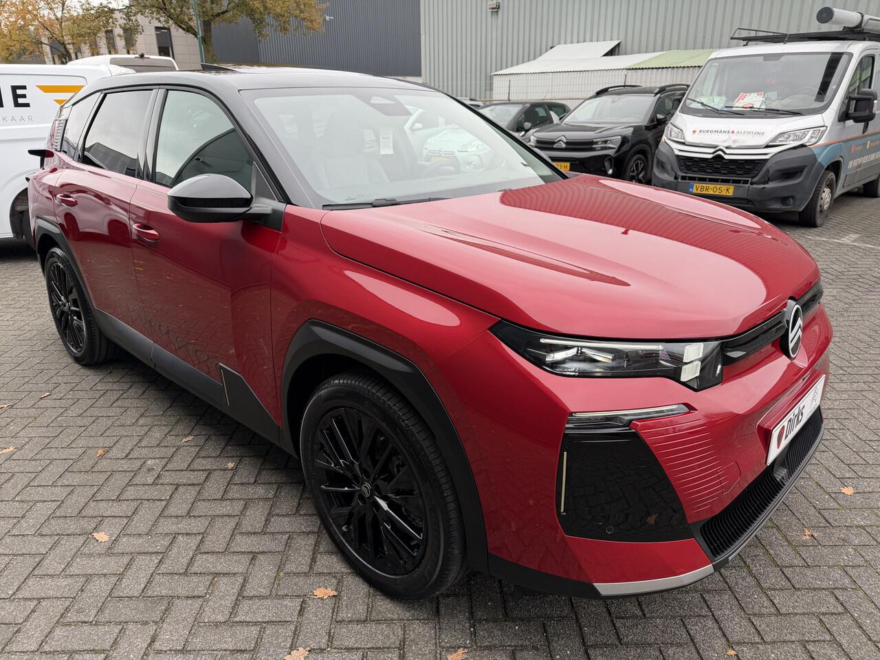 Citroen C5 Aircross "VOORRAAD" Max Comfort Range 73 kWh (Elektrisch Schuifdak - Trekhaak - Leder incl verwarming/koeling/massage/geheugen - 20"- Elektrische Klep - Warmtepomp - 360gr Camera)