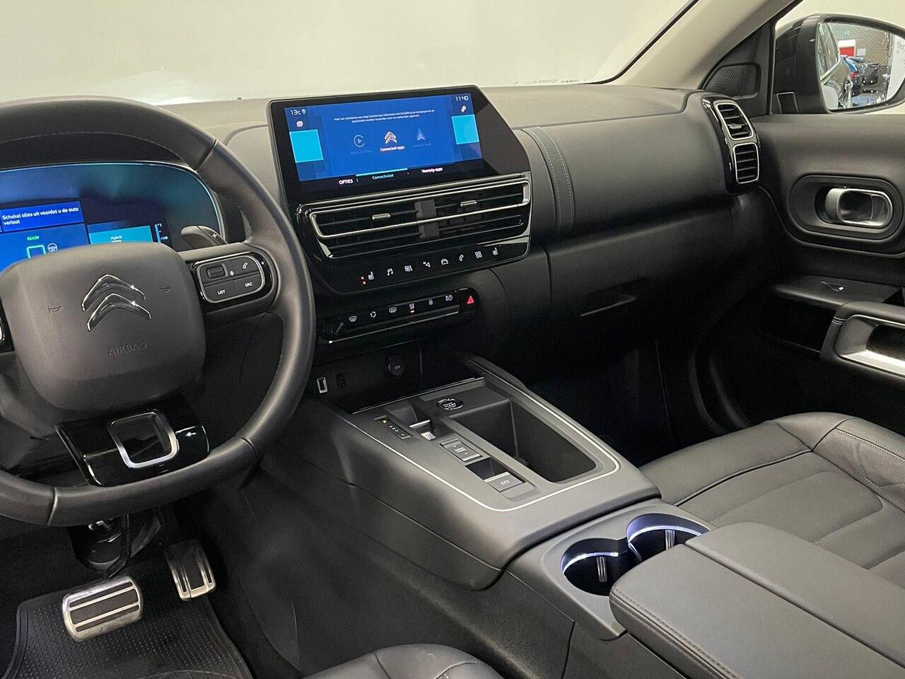 Citroen C5 Aircross 1.6 Plug-in Hybrid 225 Shine Navigatie Apple Carplay/Android Auto Camera Parkeersensoren Adaptive Cruise Control Dodehoek assistent Stoelverwarming Climate Control