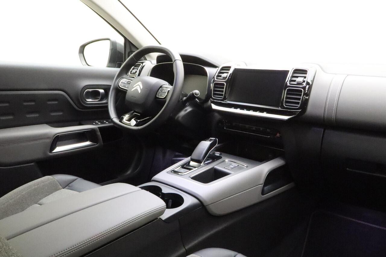 Citroen C5 Aircross 1.6 PureTech 180pk Feel Hybrid | Automaat | Navigatie | Climate control | Camera | Dakrails | LichtMetalen Velgen 18inch | Dakrails | Dodehoekdetectie | Apple Carplay/Android Auto