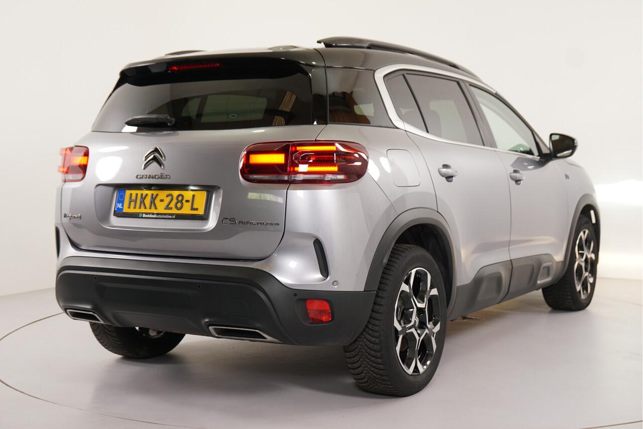 Citroen C5 Aircross 1.6 PHEV 225 pk | Pano | Leder | Adaptieve Cruise | Park assist | Rondomzicht camera |