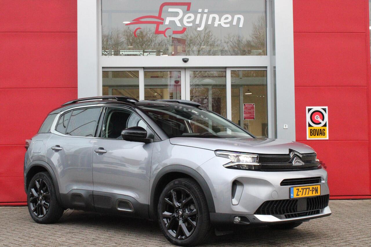 Citroen C5 Aircross 1.2 136PK AUTOMAAT Hybrid ë-SERIES | ELEKTRISCH BEDIENBARE BESTUURDERSSTOEL | APPLE CARPLAY/ANDROID AUTO | NAVIGATIE | FULL LED KOPLAMPEN | CLIMATE CONTROL | DAB+ RADIO | 19" LICHTMETALEN VELGEN | KEYLESS ENTRY/START | DODEHOEK DETECTIE | ADAPTIV