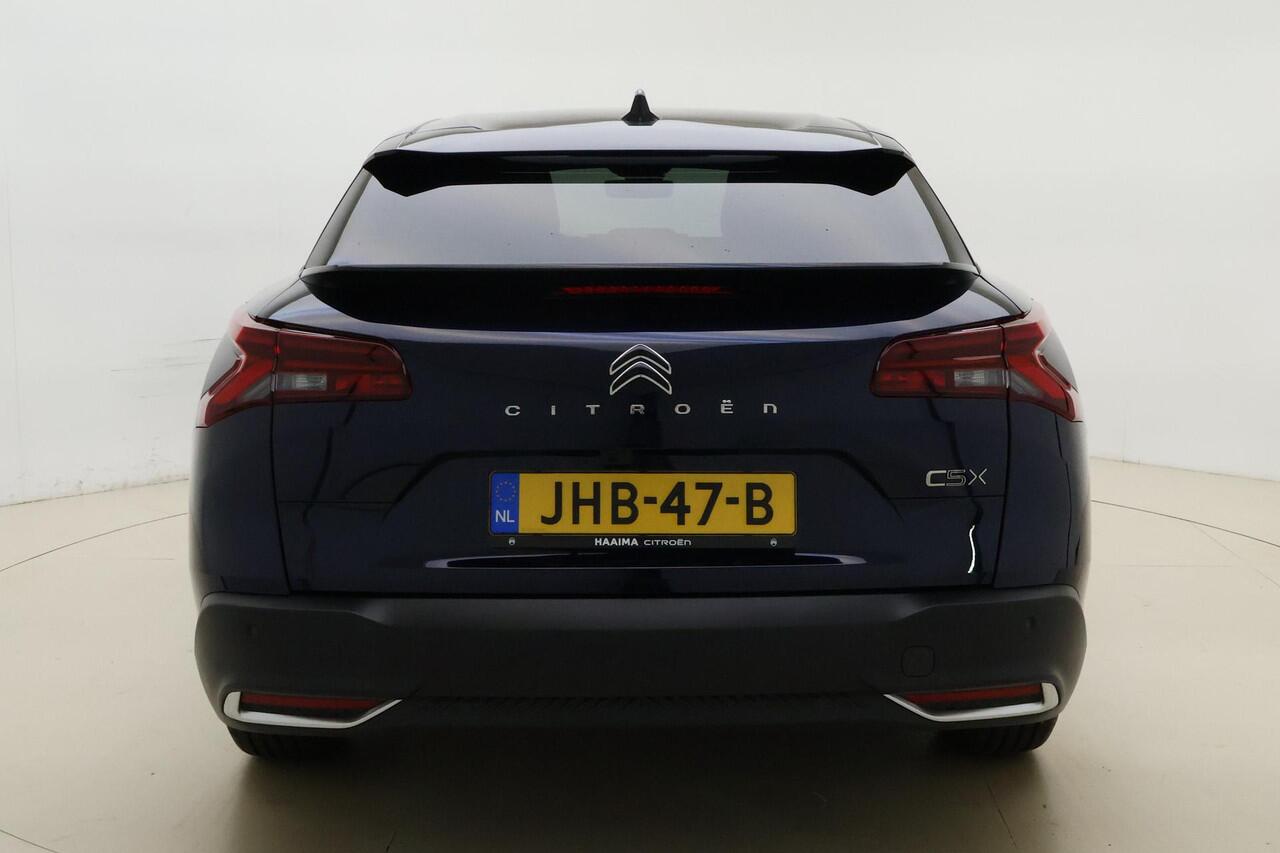 Citroen C5 X Plug-in Hybrid 225 ë-EAT8 Max | NIEUW | Navigatie | Apple Carplay/Android Auto | Adapt. Cruise | Elektr. stoelen | Stoelverw. | Elektr. achterklep