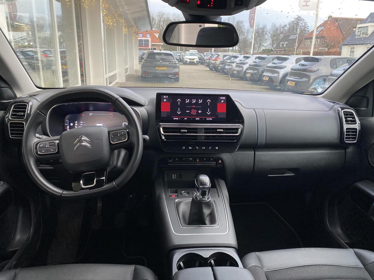 Citroen C5 Aircross 1.2T 130pk C-Series | Comfort Seats | PHC Vering | Achteruitrijcamera | Navigatie | PDC | Privacy Glass | Dodehoek detectie