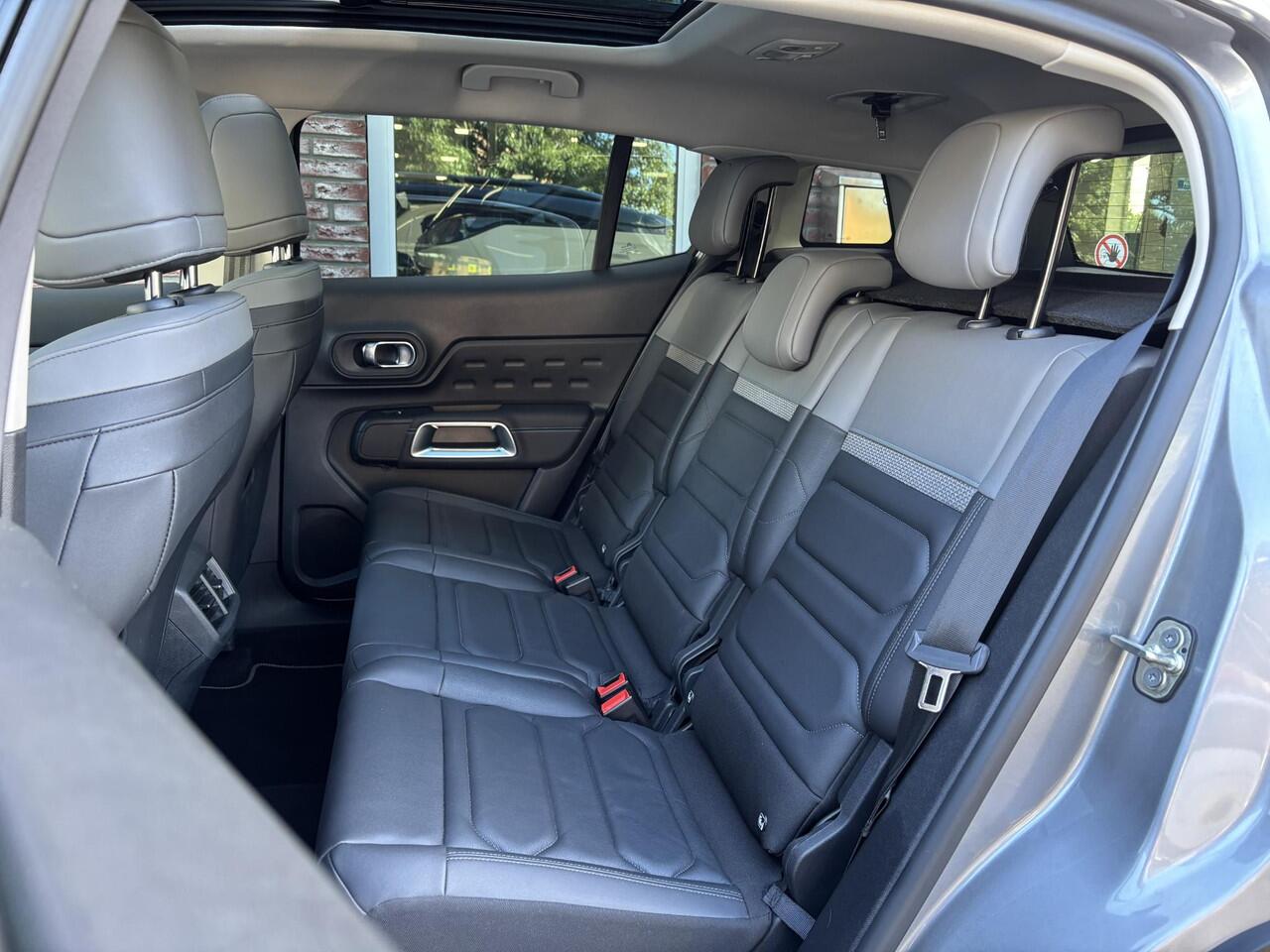 Citroen C5 Aircross Shine 1.6 HYbrid PHEV 225pk e-EAT8 | TWO-TONE! | SCHUIF/KANTELDAK | ADAPTIVE CRUISE | 360° CAMERA | PARK ASSIST | LEDER | KEYLESS ENTRY | ALL-SEASONBANDEN