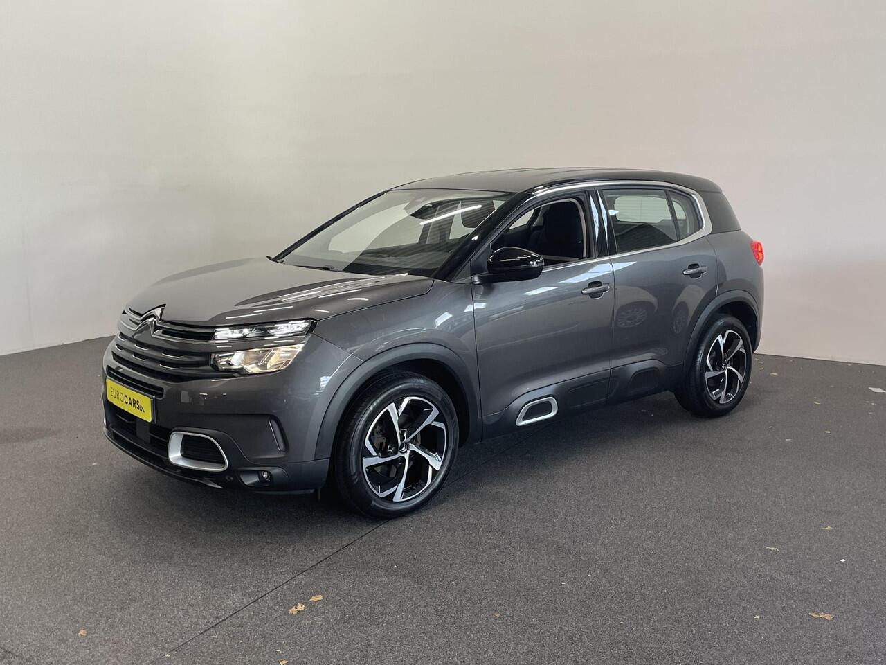 Citroen C5 Aircross 1.2 PureTech 130pk Feel Auto. Navigatie Apple Carplay/ Android Auto Parkeersensoren Cruise Control Climate Control Lichtmetalen velgen