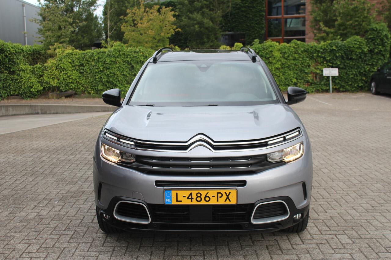 Citroen C5 Aircross 1.2 PureTech Shine Clima-Cruise-Navi-Bluetooth-Camera-Dodehoek Detectie-Half Leder-Afn. Trekhaak