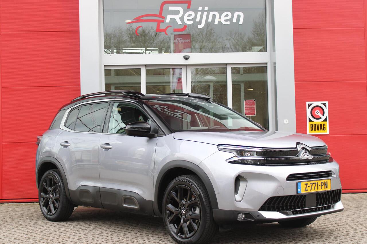 Citroen C5 Aircross 1.2 136PK AUTOMAAT Hybrid ë-SERIES | ELEKTRISCH BEDIENBARE BESTUURDERSSTOEL | APPLE CARPLAY/ANDROID AUTO | NAVIGATIE | FULL LED KOPLAMPEN | CLIMATE CONTROL | DAB+ RADIO | 19" LICHTMETALEN VELGEN | KEYLESS ENTRY/START | DODEHOEK DETECTIE | ADAPTIV