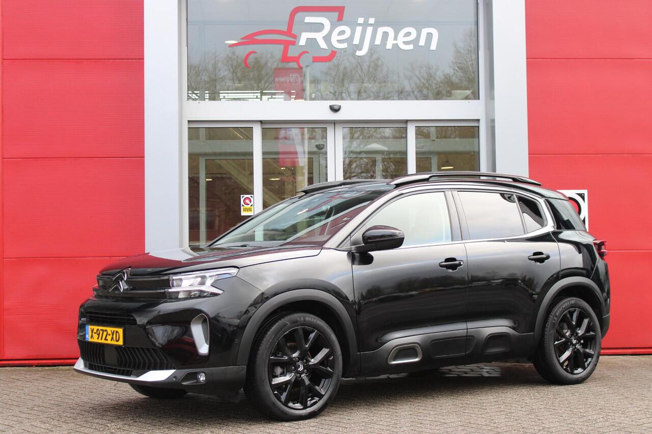 Citroen C5 Aircross 1.2 136PK AUTOMAAT Hybrid ë-SERIES | ELEKTRISCH BEDIENBARE BESTUURDERSSTOEL | APPLE CARPLAY/ANDROID AUTO | NAVIGATIE | FULL LED KOPLAMPEN | CLIMATE CONTROL | DAB+ RADIO | 19" LICHTMETALEN VELGEN | KEYLESS ENTRY/START | DODEHOEK DETECTIE | ADAPTIV