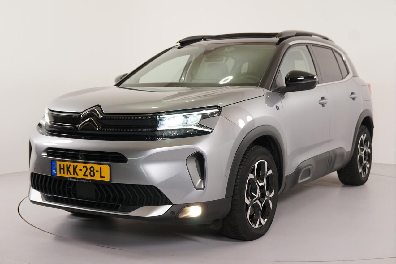 Citroen C5 Aircross 1.6 PHEV 225 pk | Pano | Leder | Adaptieve Cruise | Park assist | Rondomzicht camera |
