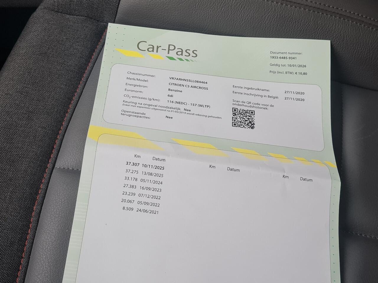 Citroen C5 Aircross 1.2 Shine | Pano | Xenon | Navi | Volledig dealeronderhouden | Nap Interesse, Proefrit? Bel of app met: 06-24 28 28 42