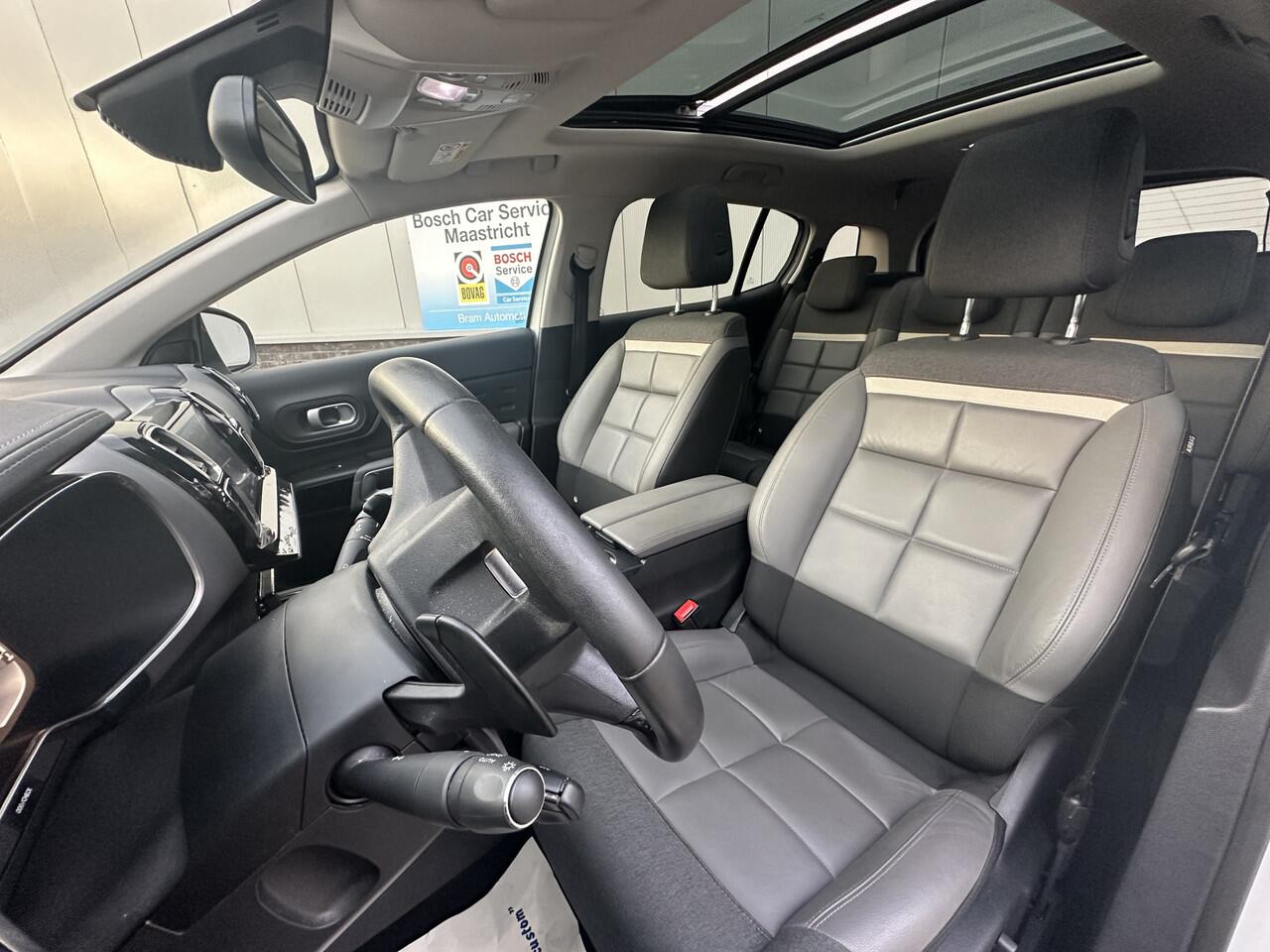 Citroen C5 Aircross 1.2 PureTech Shine | Leer | Pano | Winter-pakket | key-less | Dealer onderhouden | Interesse, Proefrit? Bel of app met: 06-24 28 28 42