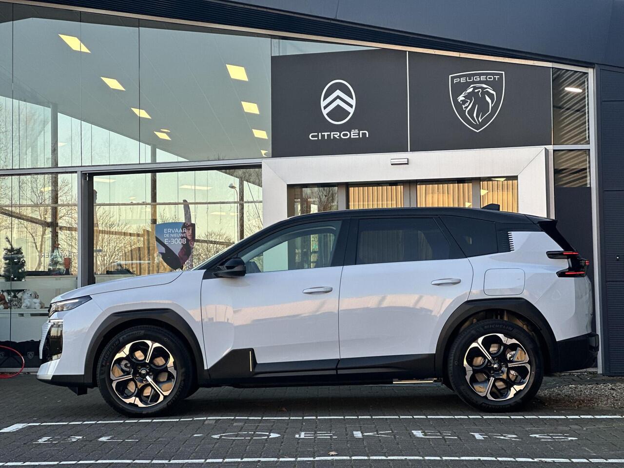 Citroen C5 Aircross Business Comfort Range 73 kWh | Panorama | Stuur-/Stuurverwarming | Stoelmassage | Parkeercamera/-sensoren | DAB | Adaptive Cruise Control | Full LED | Apple Carplay/Android Auto | Navigatie | Climate Control | Head-Up Display | Draadloze telefoo
