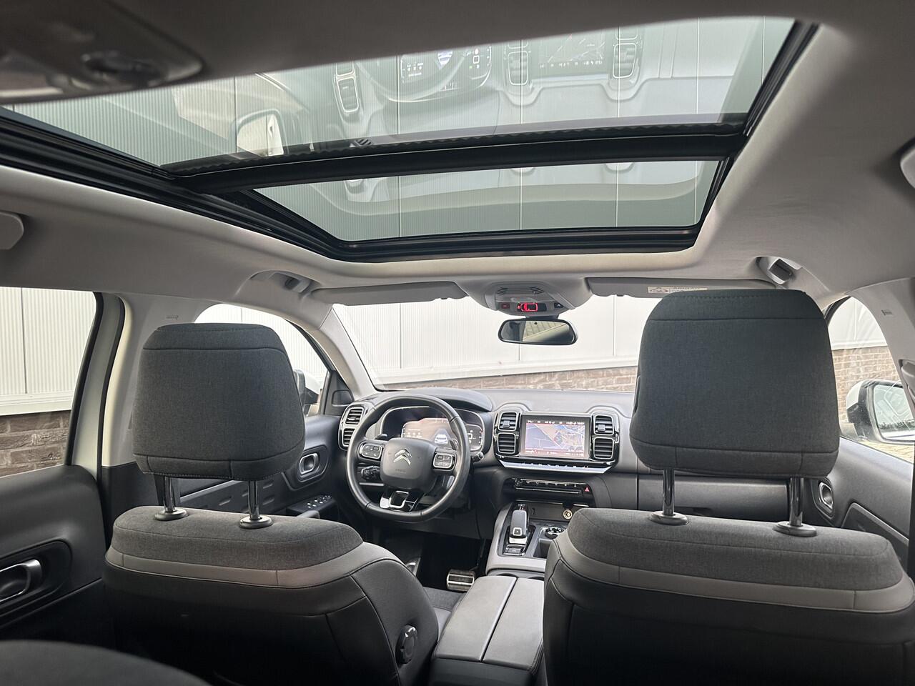 Citroen C5 Aircross 1.2 PureTech Shine | Leer | Pano | Winter-pakket | key-less | Dealer onderhouden | Interesse, Proefrit? Bel of app met: 06-24 28 28 42