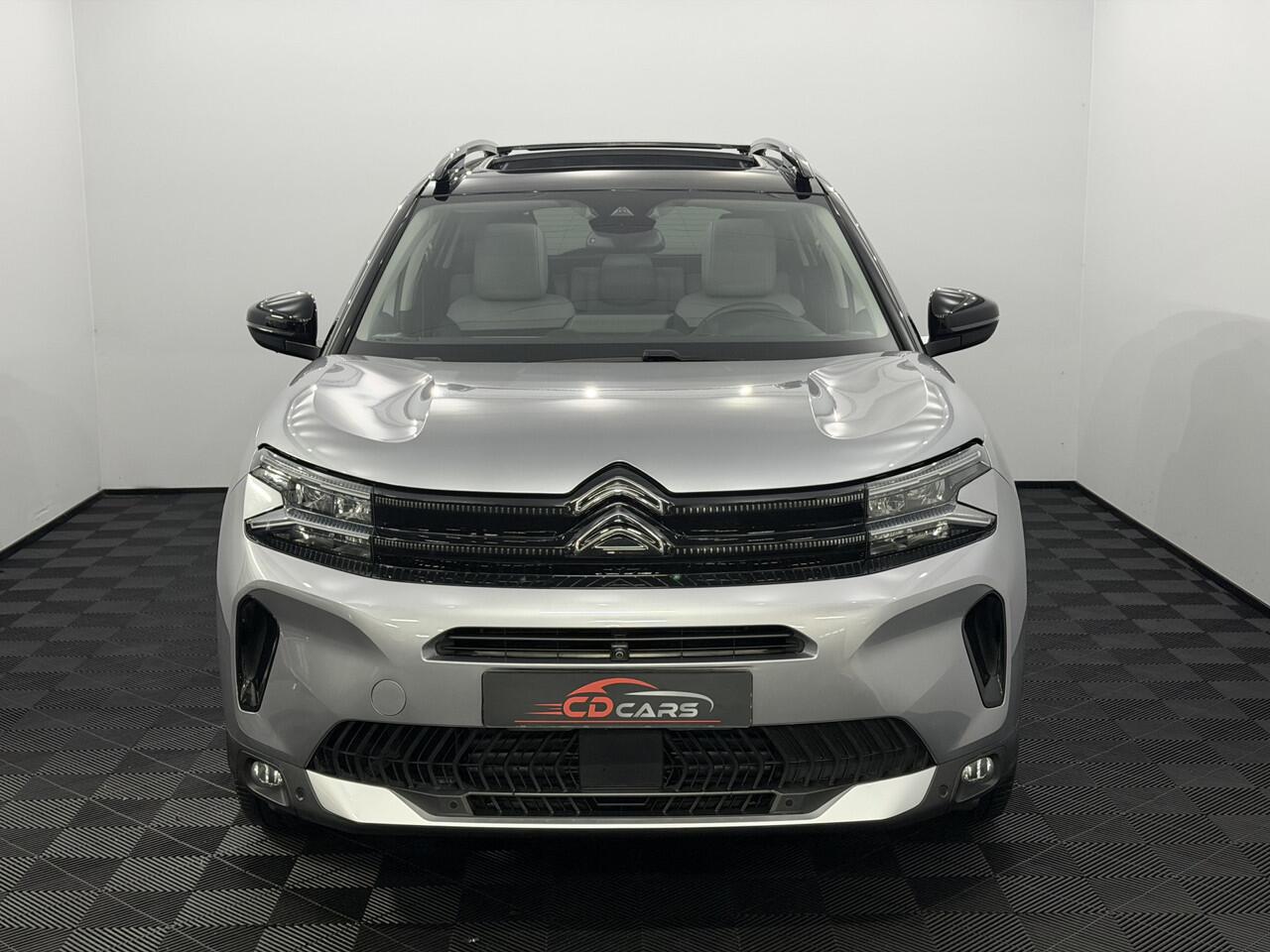 Citroen C5 Aircross 1.6 Plug-in Hybrid 225PK Shine Pano, 360 Camera, Navi, Half leder, Rijstrook correctie, Elektrische achterklep, Keyless start, Virtual desk
