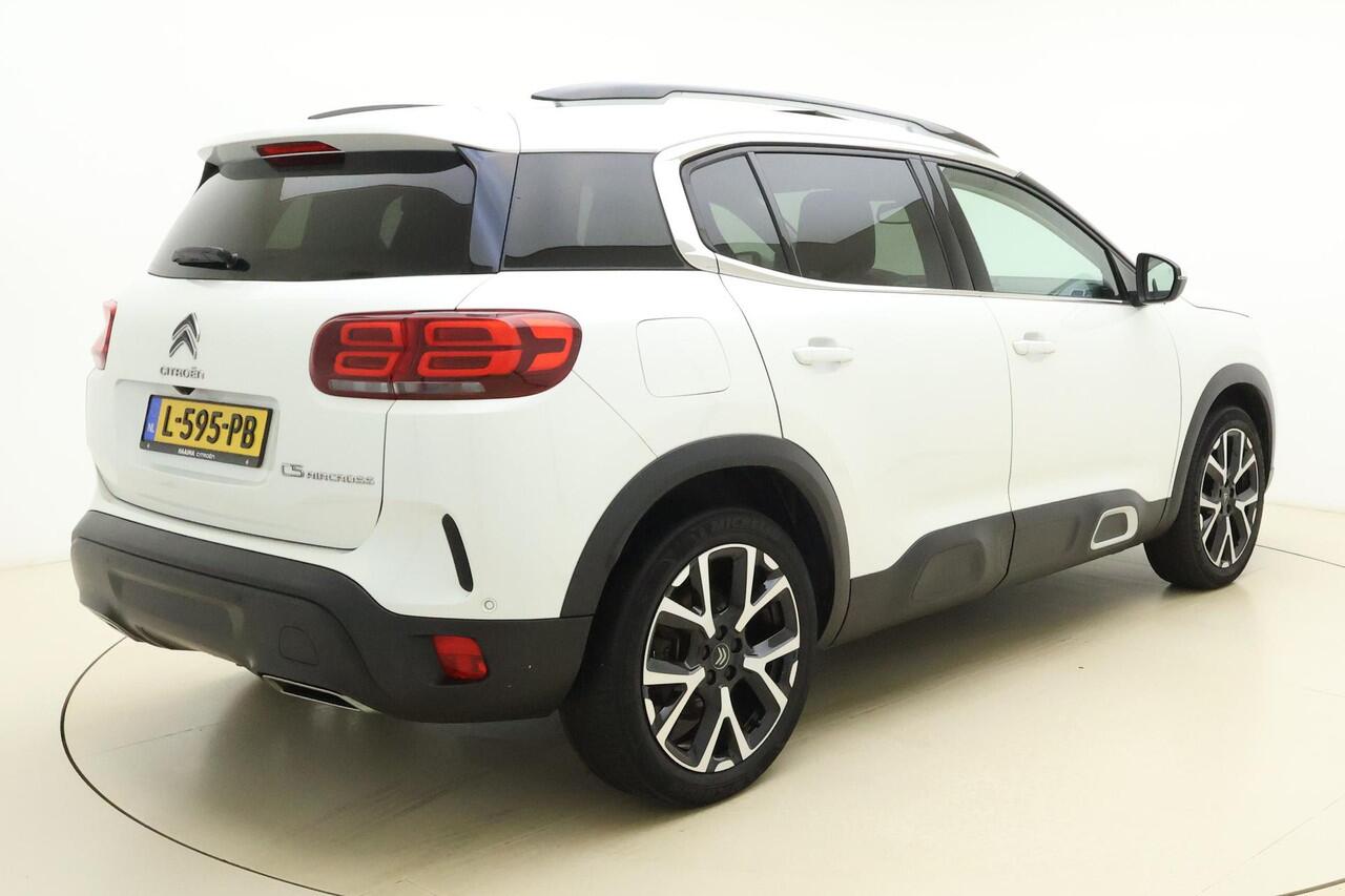 Citroen C5 Aircross 1.2T 130pk Automaat Business Plus | Schuif-/kanteldak| 360 graden camera | Afneembare Trekhaak | LEDER | Stoelverwarming | Climate & Cruise Control | Navigatie |