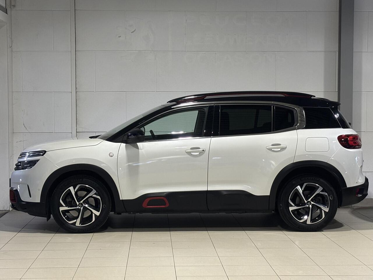 Citroen C5 Aircross C-Series Feel Pack 1.6 HYbrid PHEV 225pk e-EAT8 | TWO-TONE PARELMOER | NAVI | CAMERA | KEYLESS ENTRY | STOELVERW. | ADAPTIVE CRUISE | DODEHOEKBEW.