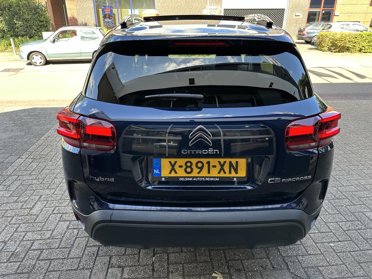 Citroen C5 Aircross 1.6 Plug-in Hybrid 225pk Bussines Plus Automaat All-in Prijs Pano/Elek klep/Navi/Adap Cruise/Apple Carplay/Android auto/Leer/Keyless Eurorepar