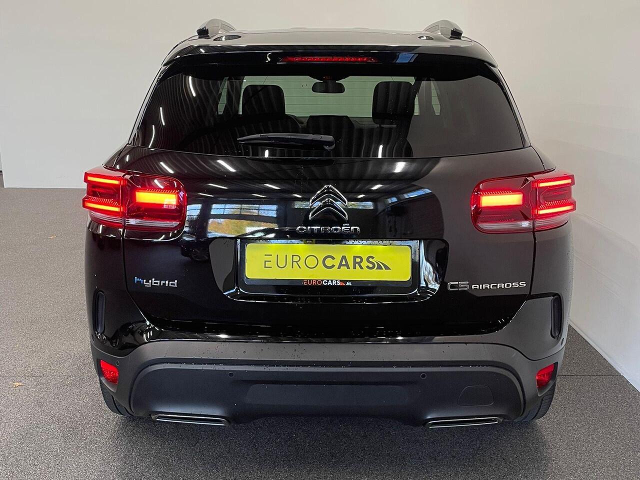 Citroen C5 Aircross 1.6 Plug-in Hybrid 225 Shine Navigatie Apple Carplay/Android Auto Camera Parkeersensoren Adaptive Cruise Control Elektrische achterklep Stoelverwarming Virtual Cockpit Climate Control Lichtmetalen velgen
