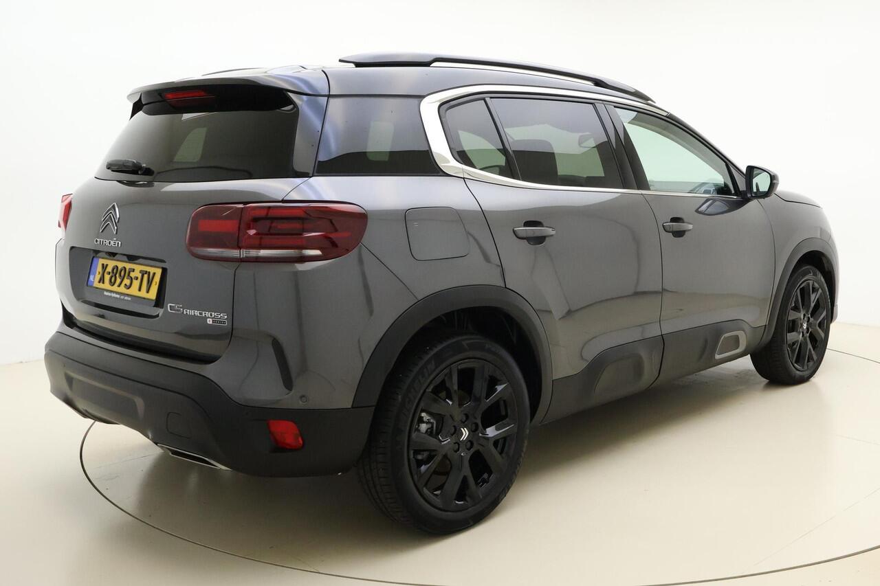 Citroen C5 Aircross 1.2 Hybrid 136 ë-Series Automaat | Navigatie | Stoelverwarming | Climate control | Zwart dak | Lichtmetalen velgen Black | Zwart dak