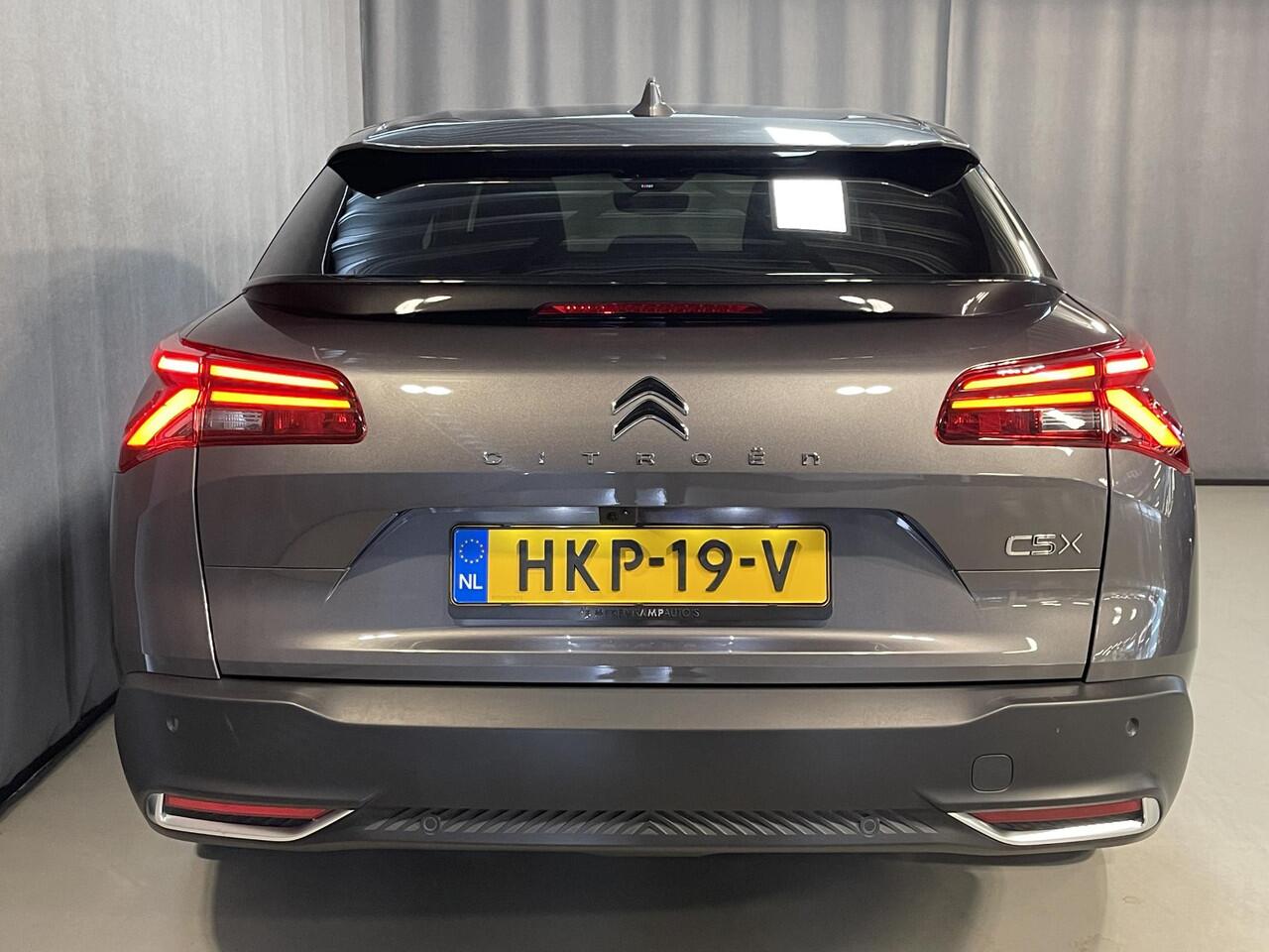 Citroen C5 X 1.6 Plug-in Hybrid 225 Shine 19''/Leder/Dodehoek/Head-up display/Keyless/Stuur+stoelverwarming/DAB+/Camera