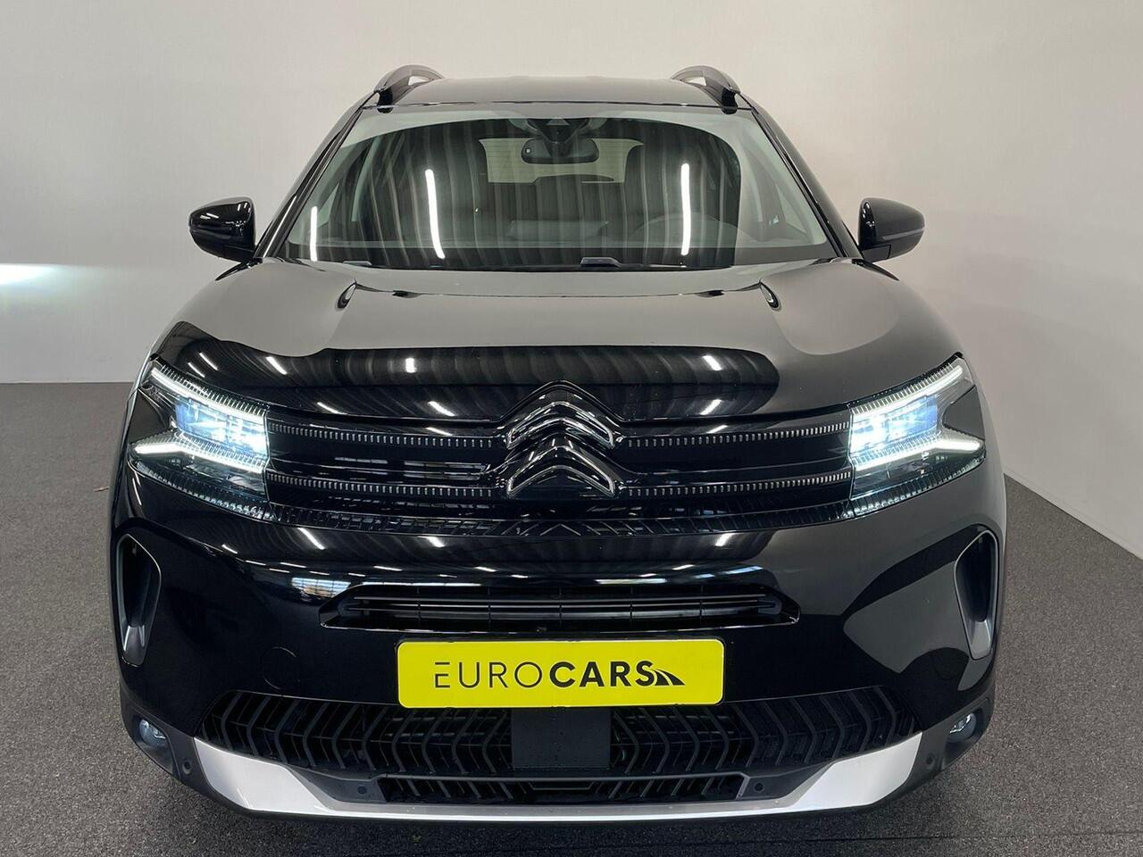 Citroen C5 Aircross 1.6 Plug-in Hybrid 225 Shine Navigatie Apple Carplay/Android Auto Camera Parkeersensoren Adaptive Cruise Control Elektrische achterklep Stoelverwarming Virtual Cockpit Climate Control Lichtmetalen velgen