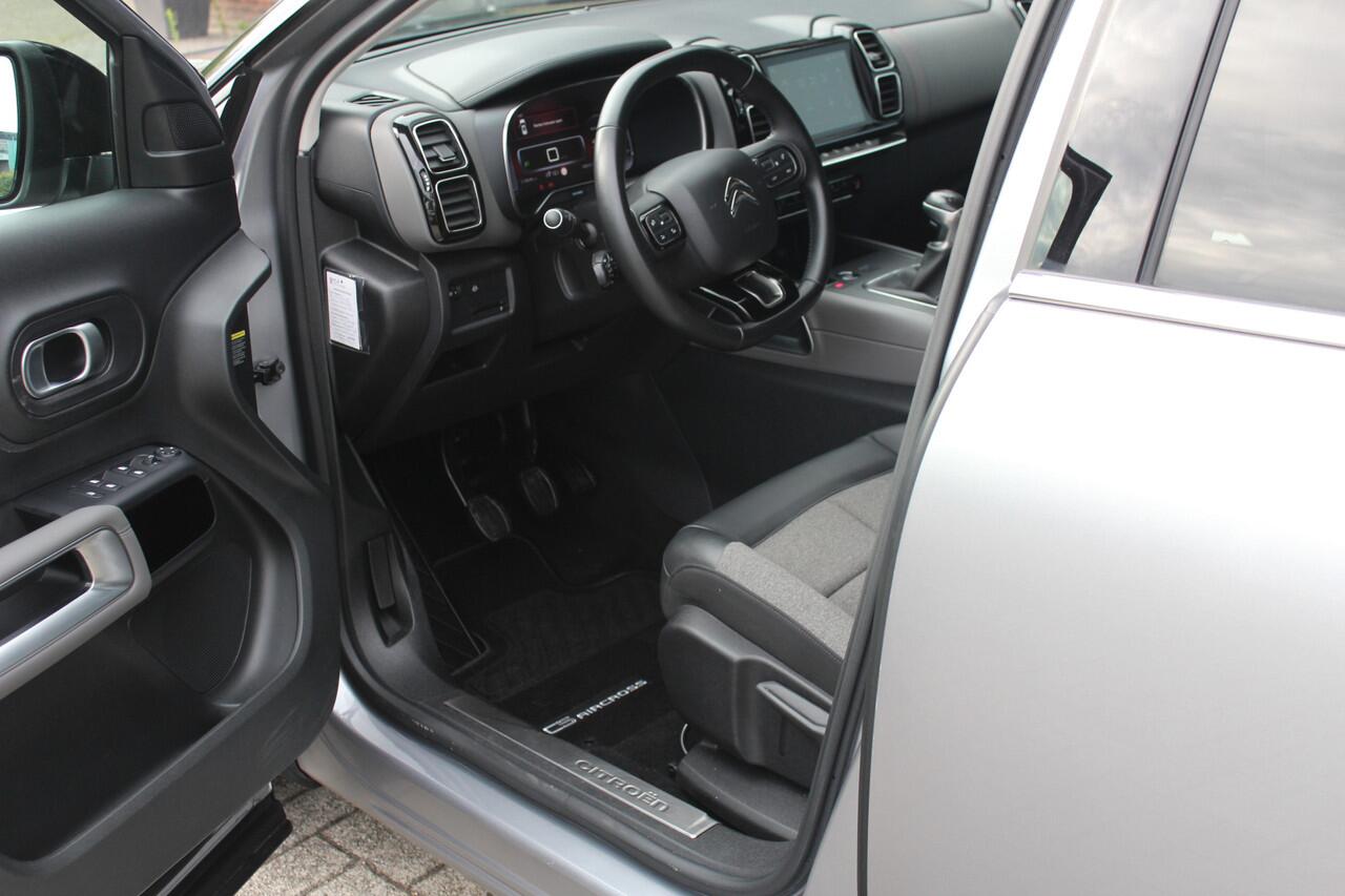 Citroen C5 Aircross 1.2 PureTech Shine Clima-Cruise-Navi-Bluetooth-Camera-Dodehoek Detectie-Half Leder-Afn. Trekhaak